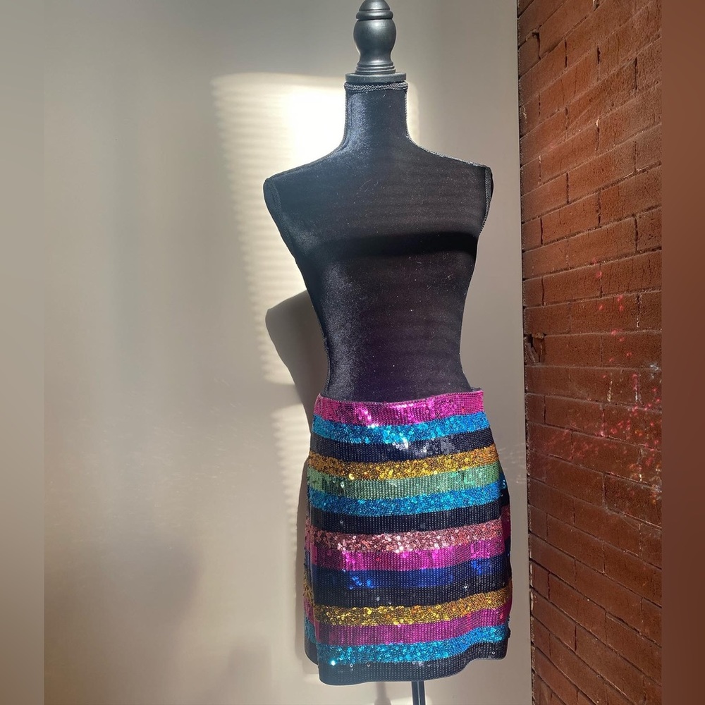 Colorful Mini Skirt